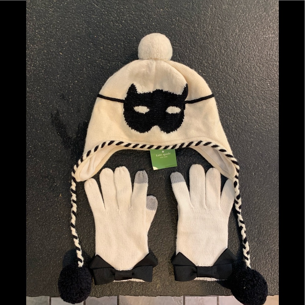 Kate Spade Hat and gloves